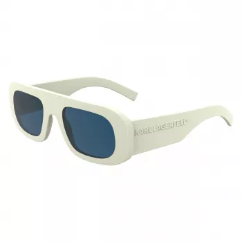 KARL LAGERFELD MAN KL6188S-105 Akiniai nuo saulės - Blizganti juoda, pilki lęšiai, 52/22/145 mm