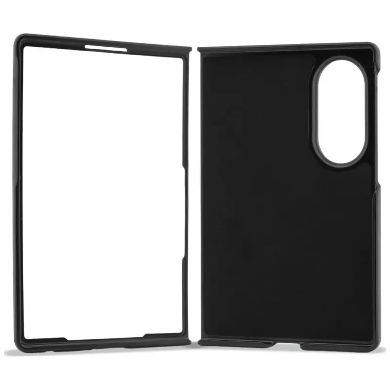 Karl Lagerfeld PU Saffiano Karl ir Choupette dėklas, skirtas Samsung Galaxy Z Fold8, juodas