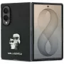 Karl Lagerfeld PU Saffiano Karl ir Choupette dėklas, skirtas Samsung Galaxy Z Fold8, juodas