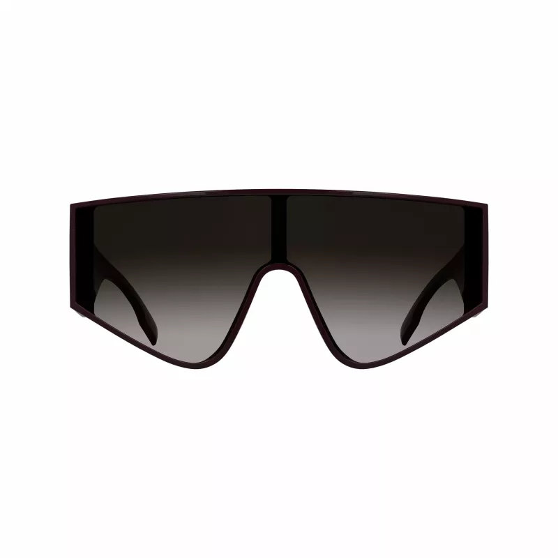Karl Lagerfeld unisex kvadratiniai akiniai nuo saulės KL6209S-601 juodi/pilki 65-19-140