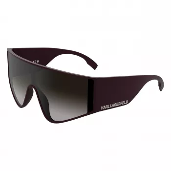 Karl Lagerfeld unisex kvadratiniai akiniai nuo saulės KL6209S-601 juodi/pilki 65-19-140