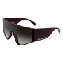 Karl Lagerfeld unisex kvadratiniai akiniai nuo saulės KL6209S-601 juodi/pilki 65-19-140