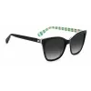 KATE SPADE DESIS807F59O Moteriški akiniai nuo saulės, Havana acetato rėmelis, rudi gradientiniai lęšiai, 55/17/140 mm