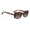 KATE SPADE Dionna moteriški akiniai nuo saulės S06JF2L Havana Acetate Brown Gradient 52mm