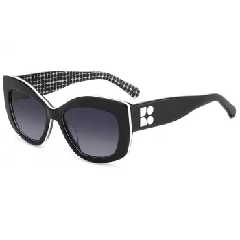 Kate Spade Frida Moteriški Drugelio Formos Akiniai nuo Saulės - Juodi (54/17/140 mm)