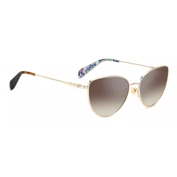 Kate Spade Hailey moteriški akiniai nuo saulės Havana Brown Gradient 55mm