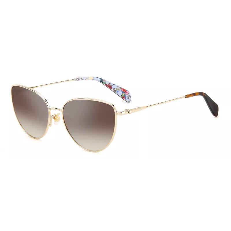 Kate Spade Hailey moteriški akiniai nuo saulės Havana Brown Gradient 55mm