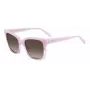 Kate Spade Harlow moteriški akiniai nuo saulės GSB3V - Havana acetatinis rėmelis, rudi gradientiniai lęšiai, 55/20/140 mm
