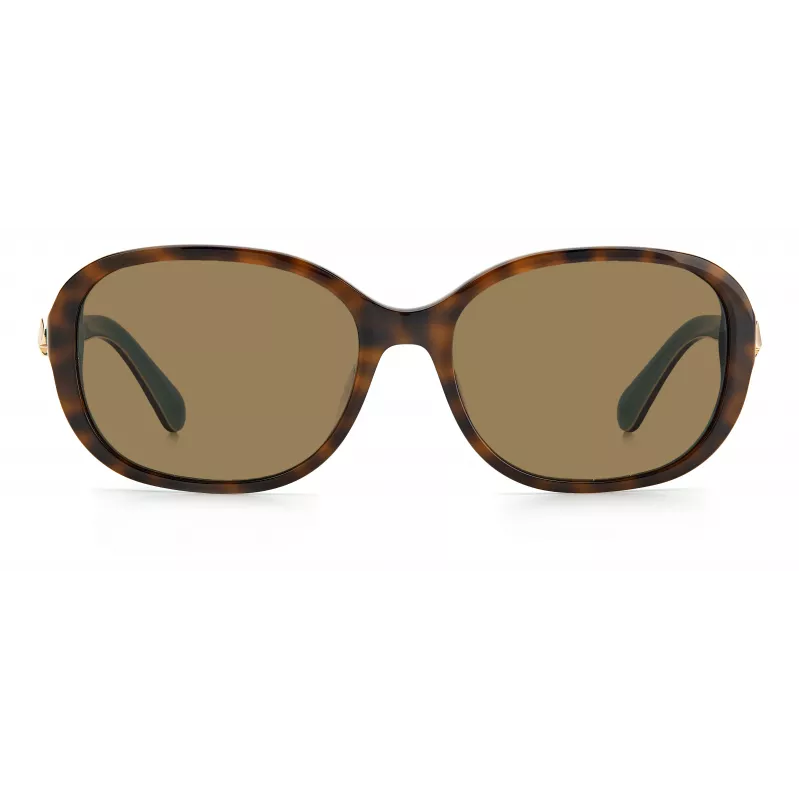 Kate Spade Izabella GSFZL moteriški akiniai nuo saulės - acetatinis rėmelis, UV400 apsauga, 55 mm lęšiai