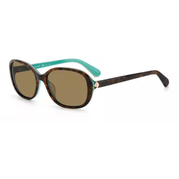 Kate Spade Izabella GSFZL moteriški akiniai nuo saulės - acetatinis rėmelis, UV400 apsauga, 55 mm lęšiai