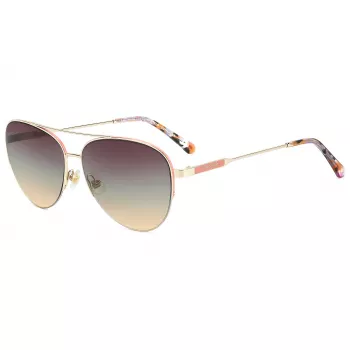 Kate Spade Janece moteriški akiniai nuo saulės JANECEGS3YG - Havana acetato rėmelis, rudi gradientiniai lęšiai, 58 mm