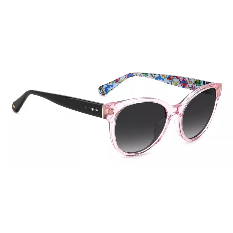 Kate Spade Nathalie/G/S moteriški akiniai nuo saulės Havana Brown Gradient 55mm
