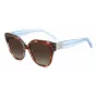 KATE SPADE SAVANNAGSIPRF Moteriški akiniai nuo saulės - Havana acetato rėmelis, rudi gradientiniai lęšiai, 57/17/140 mm