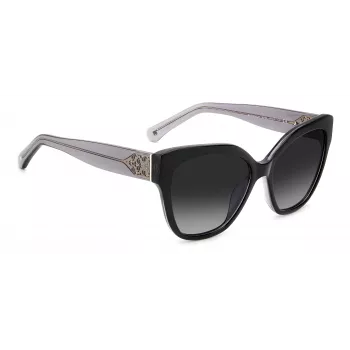 Kate Spade Savannah GS807F Moteriški Akiniai nuo Saulės - Tamsiai Havana Acetato Rėmelis su Rudais Gradientiniais Lęšiais 57/17/140 mm