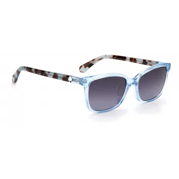 KATE SPADE TABITHASPJPF3 Moteriški akiniai nuo saulės - Havana acetato rėmelis, rudi gradientiniai lęšiai, 53 mm