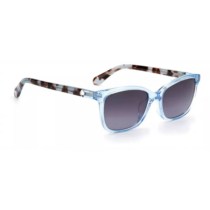 KATE SPADE TABITHASPJPF3 Moteriški akiniai nuo saulės - Havana acetato rėmelis, rudi gradientiniai lęšiai, 53 mm