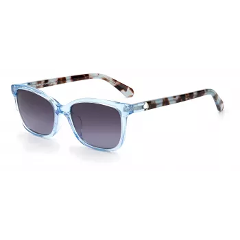 KATE SPADE TABITHASPJPF3 Moteriški akiniai nuo saulės - Havana acetato rėmelis, rudi gradientiniai lęšiai, 53 mm