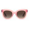 KATE SPADE Moteriški BELA Cat Eye Akiniai Nuo Saulės Juodas Acetatas Pilki Gradientiniai Lęšiai 50mm