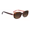 KATE SPADE Moteriški Dionna Cat Eye akiniai nuo saulės - Juodas acetatinis rėmelis su pilkais gradientiniais lęšiais - 52/17/140 mm