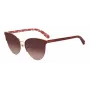 KATE SPADE Moteriški „Izara“ katės akies akiniai nuo saulės – juodas acetatinis rėmelis su pilkais gradientiniais lęšiais – 57/17/140 mm