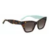 Kate Spade moteriški akiniai nuo saulės FAYGS086F4HA Havana acetatas rudi gradientiniai 54mm