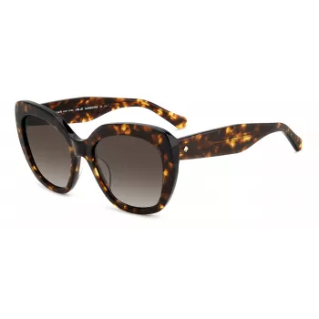 KATE SPADE Moteriški akiniai nuo saulės Winslet GS086F - Acetatinis rėmelis, UV400 apsauga, 55 mm lęšiai