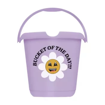 KEEEPER Kibiras 10L Ilvie Happy Flower Ø30x28cm Violetinis