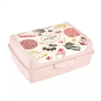 keeeper click-box midi 1L Carla Sweet Day maisto laikymo indas, rožinis