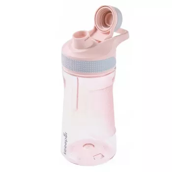 keeeper Daria vandens butelis 530 ml Nordic Pink – sandarus, be BPA, ergonomiškas