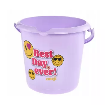keeeper Deco kibiras 10L Ilvie Emoji Best Day Ø30x28cm Purple