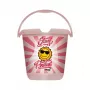 keeeper Deco kibiras 10L Ilvie Emoji Stay Positive, Nordic Pink, apvalus, PP, Ø30x28 cm