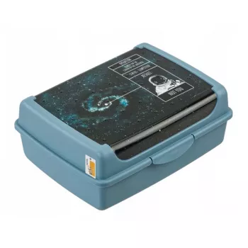keeeper Maisto laikymo indas Deco-Click-Box Midi 1L Carla Cosmos 17x13x7cm Mėlynas