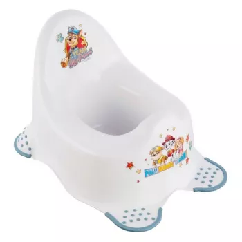 keeeper kids Coaster Adam Paw Patrol žaislų dėžė, balta su įvairiaspalviu spaudiniu, 38 x 27 x 23,5 cm, sulankstoma iš audinio ir kartono, nuimamas dangtis, audinio rankenos, ~24 l