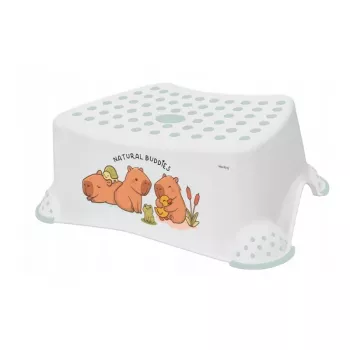 keeeper kids laiptelis Tomek „Cute Capybara“ baltas, 40,5 x 28,5 x 14 cm, neslystantis, 150 kg apkrova
