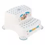 keeeper kids dviejų pakopų taburetė 'Igor' Paw Patrol, balta su spauda, apkrova 80 kg, neslystanti, 40x37x21 cm