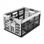 keeeper Profi Folding Box ben, 45 L, Light Silver – Keliamoji galia 50 kg, Sulankstoma ir Sukraunama, Erdvę Taupanti Laikymo Dėžė su Minkštomis Rankenomis, PP/TPE, 54 x 37 x 28 cm