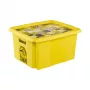 keeeper dėžė su dangčiu 24L Karolina Minions Mosaic, 42,5 x 35,5 x 22,5 cm, geltona