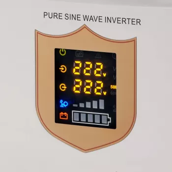 KEMOT PROsinus-2000 avarinis maitinimo blokas – gryno sinusinio signalo keitiklis su 12V įkrovimo funkcija, 230V, 2000VA/1200W