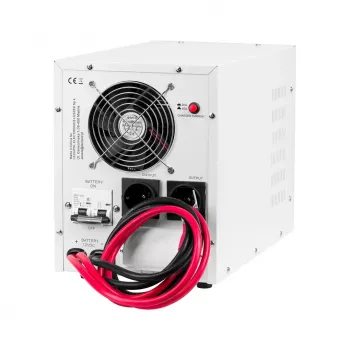 KEMOT PROsinus-2200 gryno sinusinio signalo keitiklis su 12V įkrovimo funkcija, 230V, 2200VA/1600W