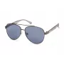 KENNETH COLE KC1394-5908V Vyriški akiniai nuo saulės - Juodas rėmelis, pilki lęšiai, 59 mm