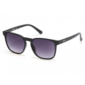 KENNETH COLE KC1414-5402B Vyriški stačiakampiai akiniai nuo saulės - Juodas rėmelis, pilki lęšiai 55/18/145 mm UV400