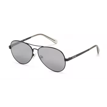 Kenneth Cole KC2782-5901C Vyriški akiniai nuo saulės - Juodas acetatinis rėmelis, pilkai dūminiai lęšiai, 59 mm