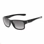 KENNETH COLE MAN KC1246-5801B Akiniai - Blizgantis juodas rėmelis, pilki polikarbonatiniai lęšiai, 58 mm