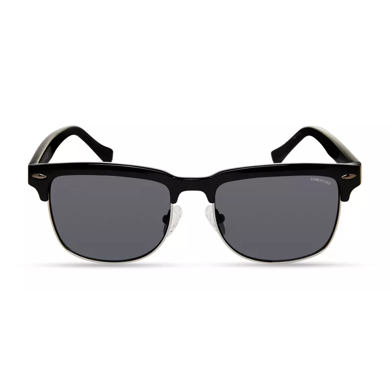 KENNETH COLE MAN KC2972-5301A Akiniai 53/18/145 mm Juodas kvadratinis rėmas Pilki lęšiai