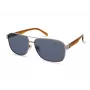 KENNETH COLE MAN KC2987-6310V Stačiakampiai akiniai nuo saulės - Juodas acetatinis rėmelis, pilkai dūminiai polikarbonatiniai lęšiai, UV400 apsauga, 63/15/140 mm