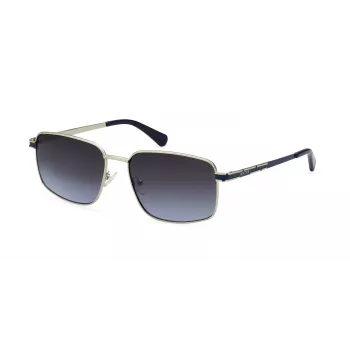 KENNETH COLE MAN Akiniai nuo saulės RN00001-5810W - Juodas rėmelis, pilki lęšiai, 58 mm