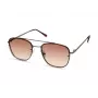 Kenneth Cole vyriški KC1399-5608F stačiakampiai akiniai nuo saulės - juodi/pilki 56mm
