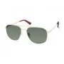 Kenneth Cole vyriški akiniai nuo saulės KC2970-5632N stačiakampiai - Havana/Vėžlio kiauto acetato rėmelis, rudi polikarbonatiniai lęšiai, UV400 apsauga