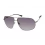 Kenneth Cole vyriški stačiakampiai akiniai nuo saulės KC2984-6709B - juodas rėmelis, dūminiai pilki lęšiai