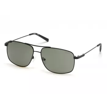 Kenneth Cole vyriški akiniai nuo saulės KC2969-5902N - juodas rėmelis, pilki lęšiai, UV400 apsauga